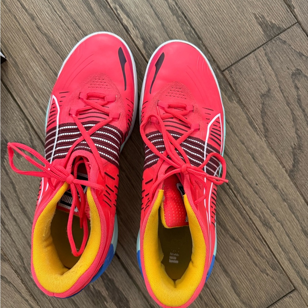 Nike Red and Yellow Sneakers